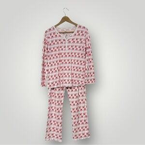 Roberta Roller Rabbit Pink Red Cats Sz M‎